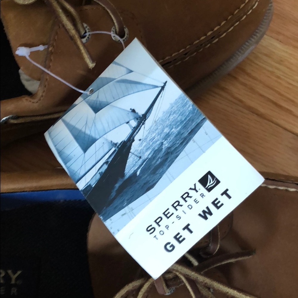 Sperry Top Sider Beige Shoes New With Tags No Box - Picture 5 of 7